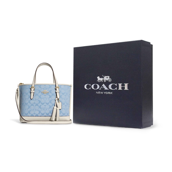 COACH Canvas With Leather Tote - Tote Bag Leather Monogram review and price