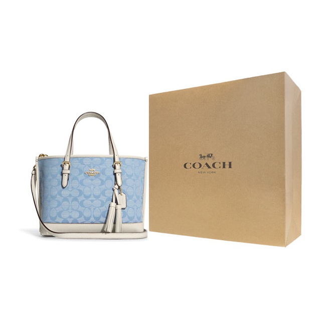 COACH Canvas With Leather Tote - Tote Bag Leather Monogram review and price