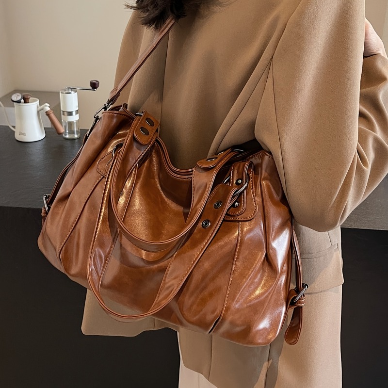 Large Capacity Vintage Leather - Luxury Bags Vip review and price