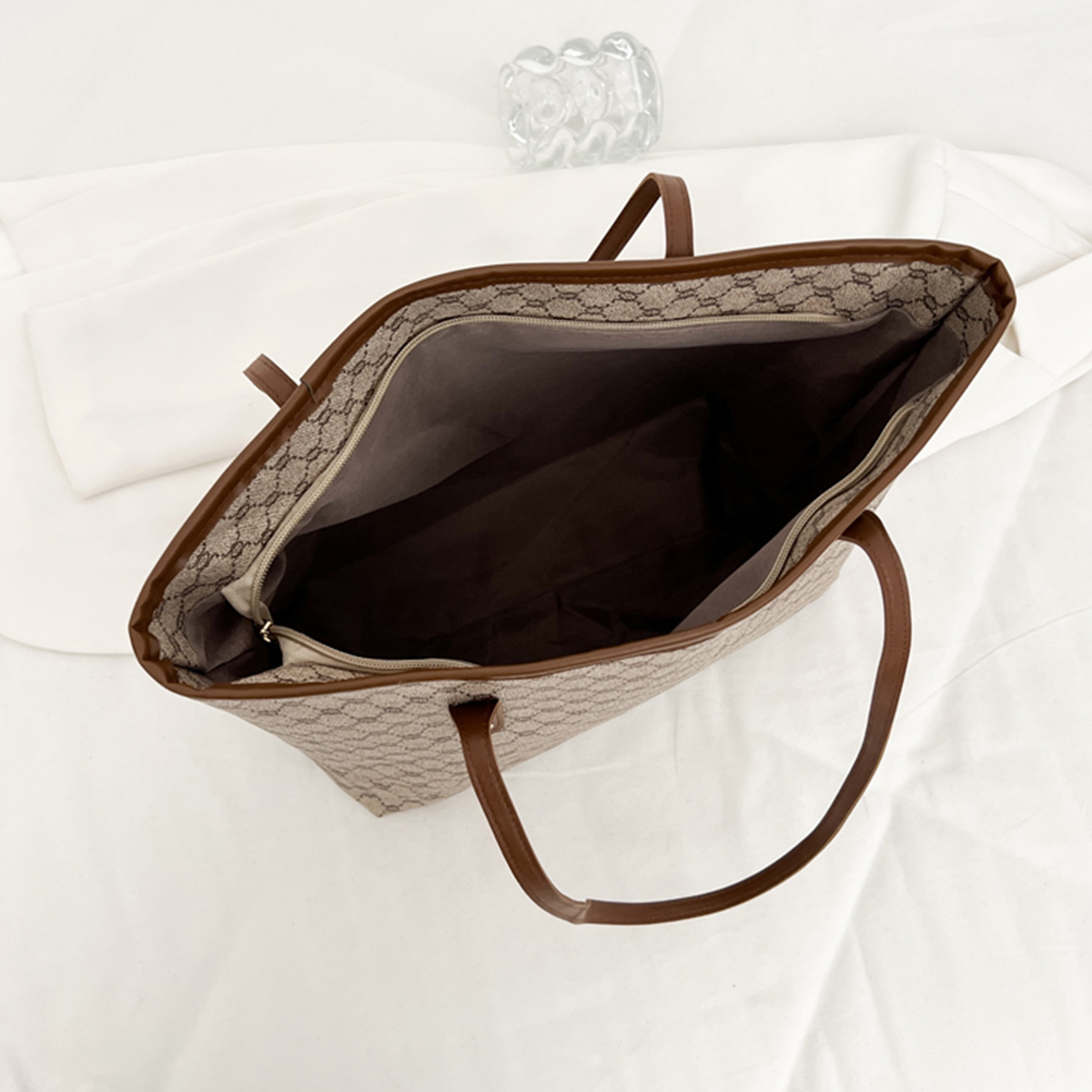 Luxury Vintage Women Tote Bag  - Tote Bag Leather Monogram review and price