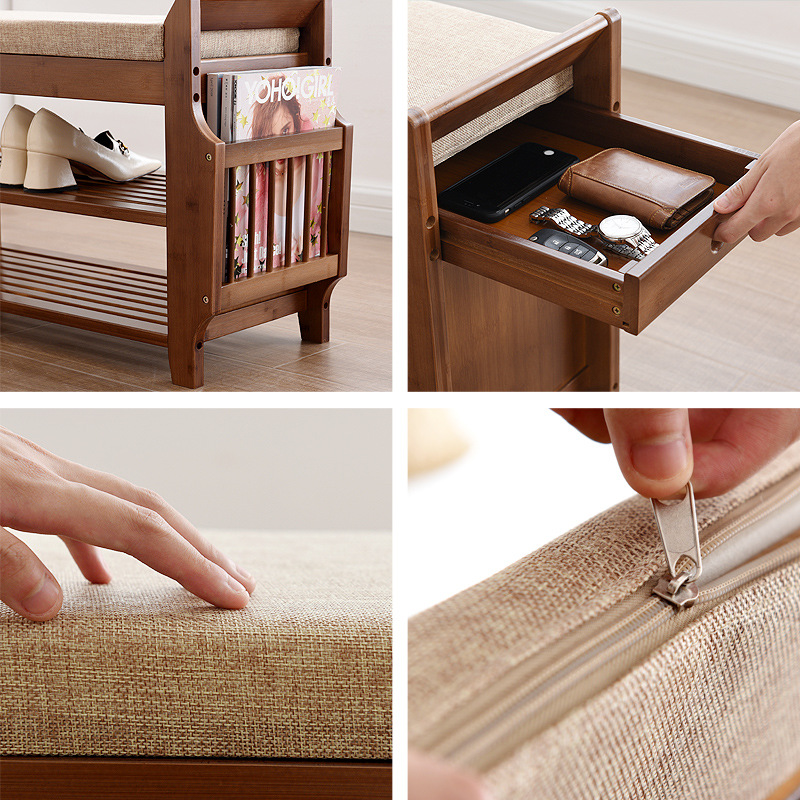 Retro style bamboo shoe cabine - Luxury Bags Entry Level review and price