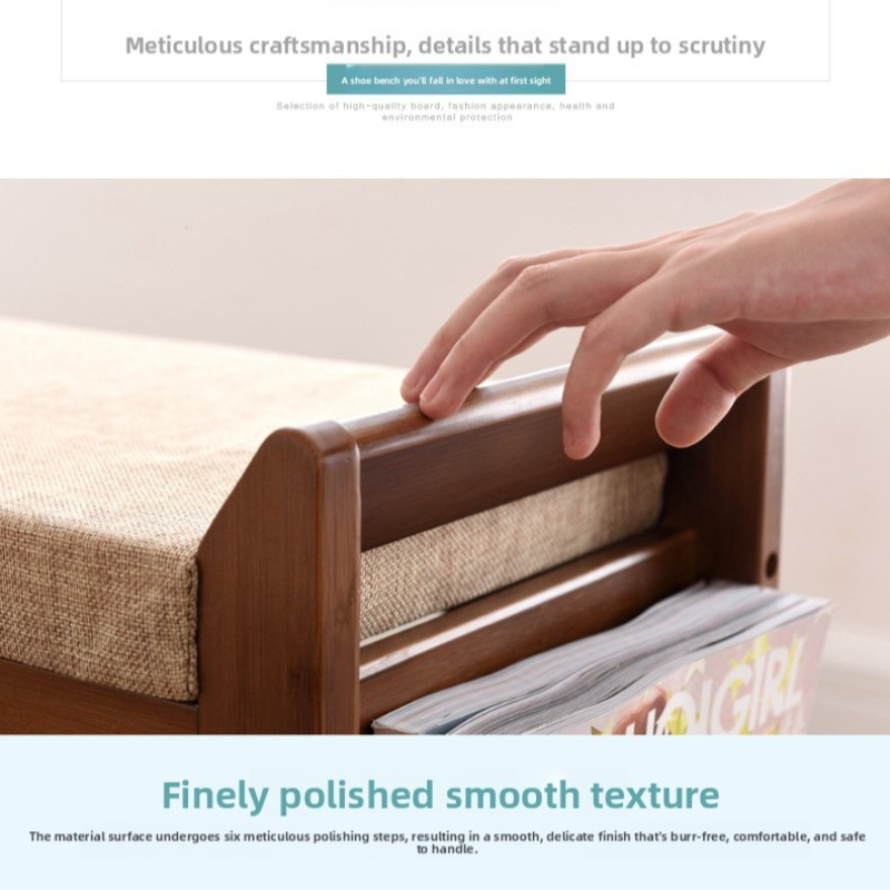 Retro style bamboo shoe cabine - Luxury Bags Entry Level review and price