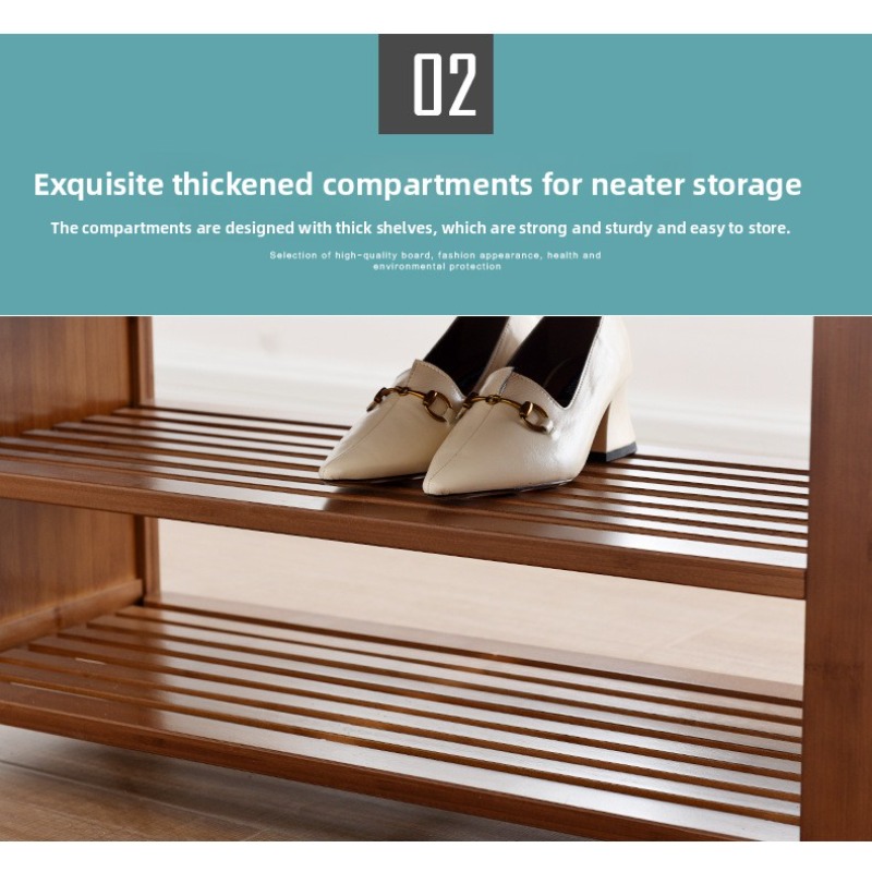 Retro style bamboo shoe cabine - Luxury Bags Entry Level review and price