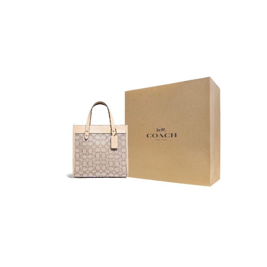 COACH Field Fabric With Leathe - Tote Bag Leather Monogram review and price